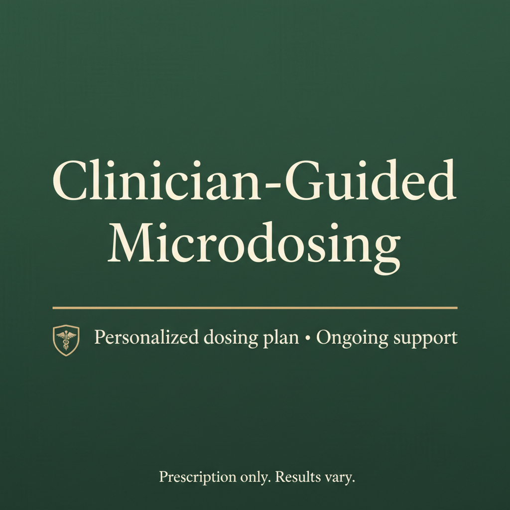 Tirzepatide Microdosing Program — Clinician-Guided | No Labs Required