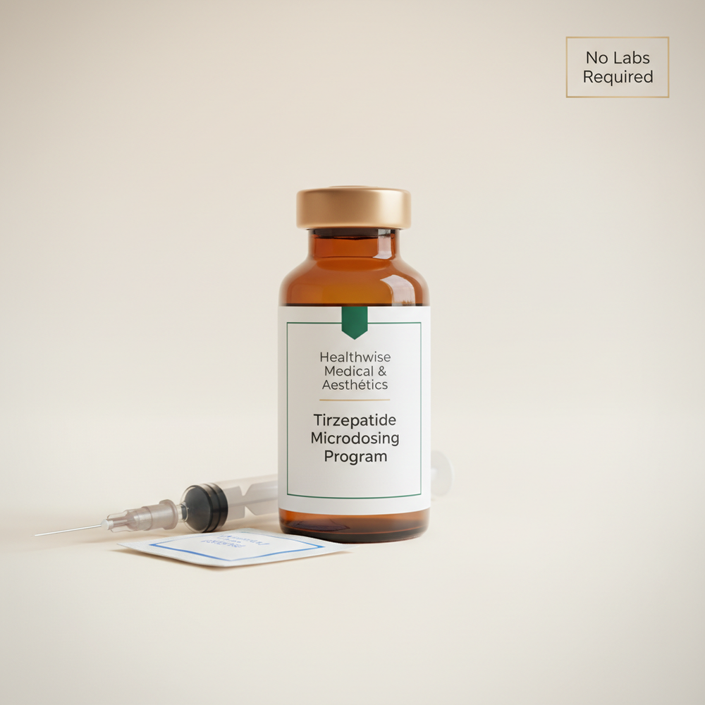 Tirzepatide Microdosing Program — Clinician-Guided | No Labs Required